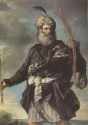 MOLA, Pier Francesco Barbary Pirate with a Bow (mk05) France oil painting artist